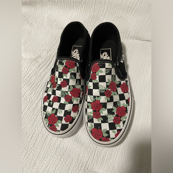 Vans slip-on red roses - Picture 2 of 7